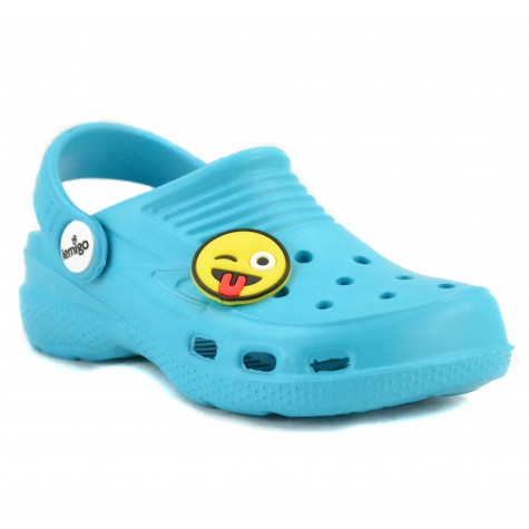 CHODAKI PIANKOWE LEKKIE MODEL L4 LEMIGO TURKUSOWE z BUĹšKĄ